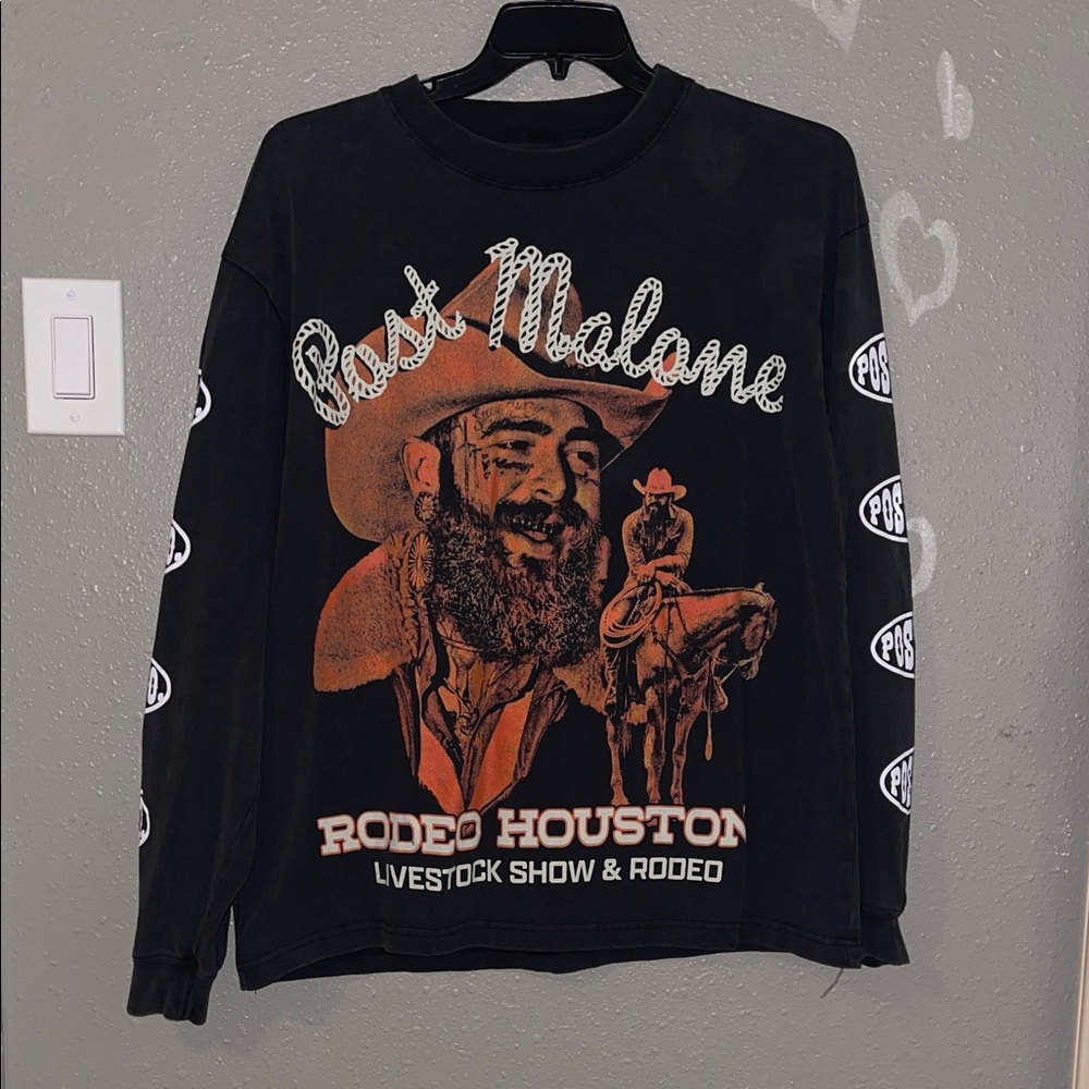 Post Malone Rodeo Houston Long Sleeve